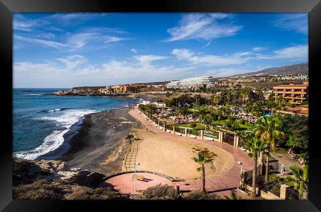 Strolling to La Caleta Framed Print by Naylor's Photography