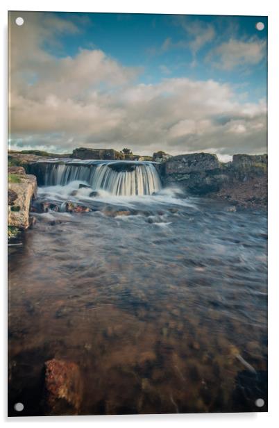 Wild waters of Dartmoor Acrylic by Images of Devon