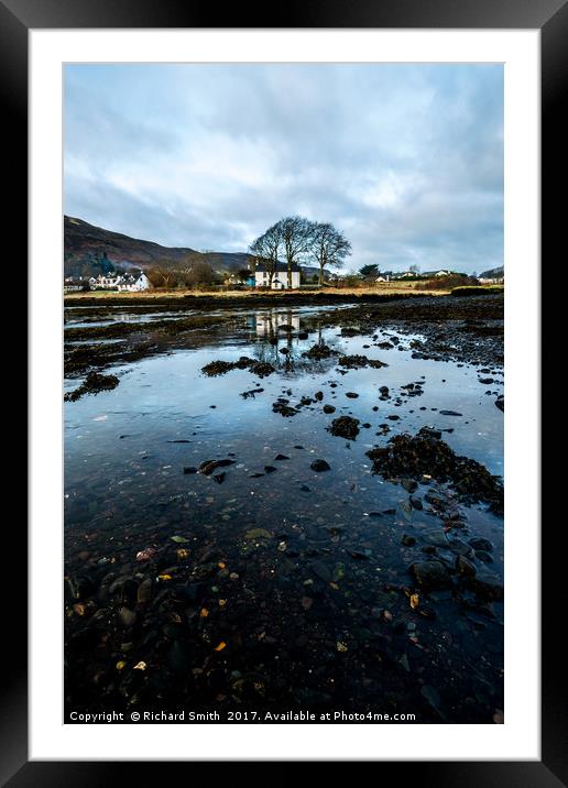 Seafield House Framed Mounted Print by Richard Smith