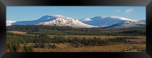 Merrick Mountain Scotland Framed Print by Derek Beattie