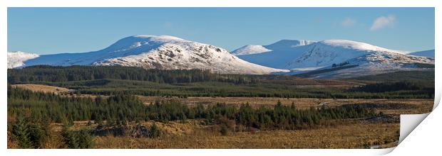 Merrick Mountain Scotland Print by Derek Beattie