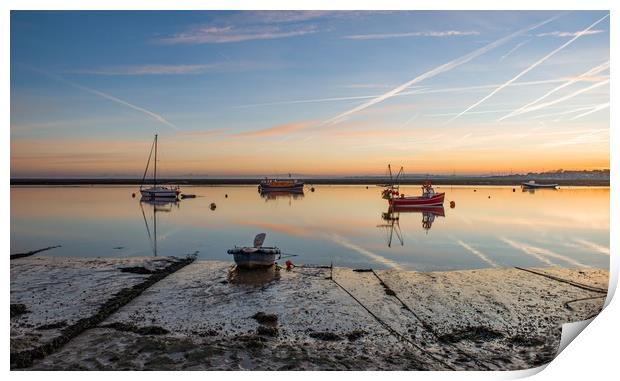 Sunrise over Wells-next-the-Sea Print by Gary Pearson