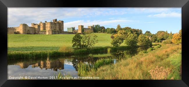 Alnwick Castle Framed Print by David Morton