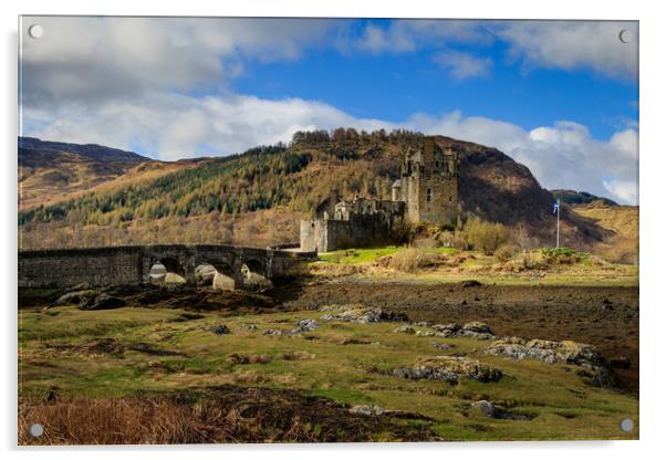 Eilean Donan Castle  Acrylic by chris smith