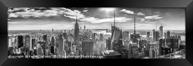 Empire State  Framed Print by Kevin Clelland