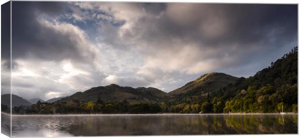 Ullswater by the lake Canvas Print by ted ways