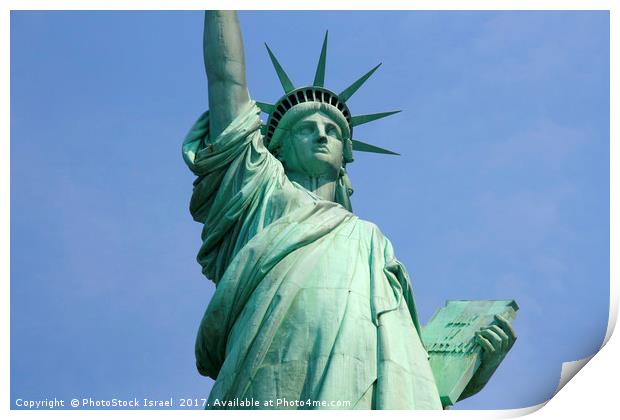 Statue of Liberty, Manhattan New York city, NY, US Print by PhotoStock Israel