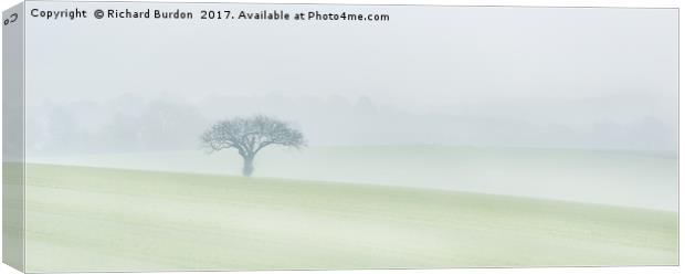 Kingthorpe in the Mist Canvas Print by Richard Burdon
