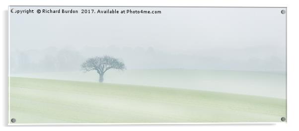 Kingthorpe in the Mist Acrylic by Richard Burdon