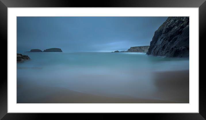 Serenity Framed Mounted Print by Peter Lennon