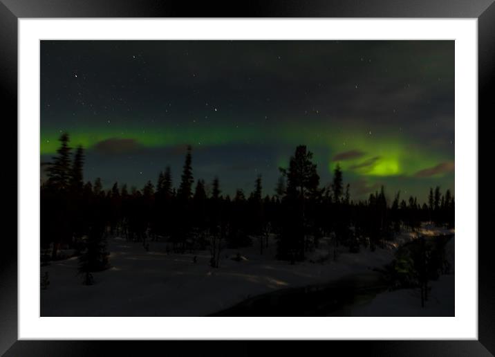 Aurora Borealis  Framed Mounted Print by Thomas Schaeffer