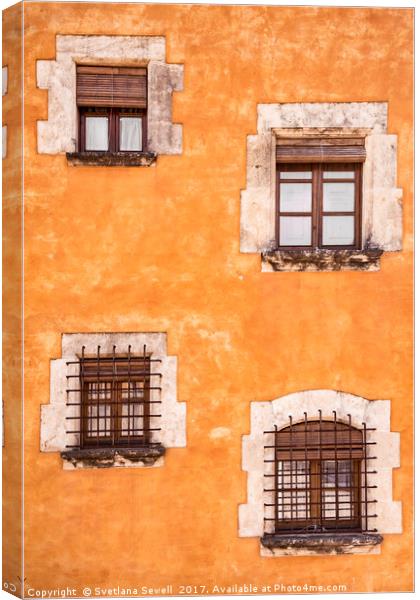 Windows Canvas Print by Svetlana Sewell