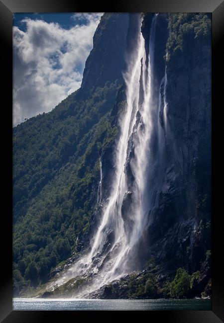 Geiranger Fjord Framed Print by Thomas Schaeffer