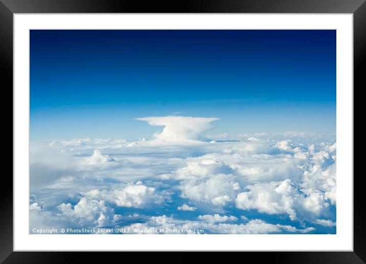 An Anvil Cloud  Framed Mounted Print by PhotoStock Israel