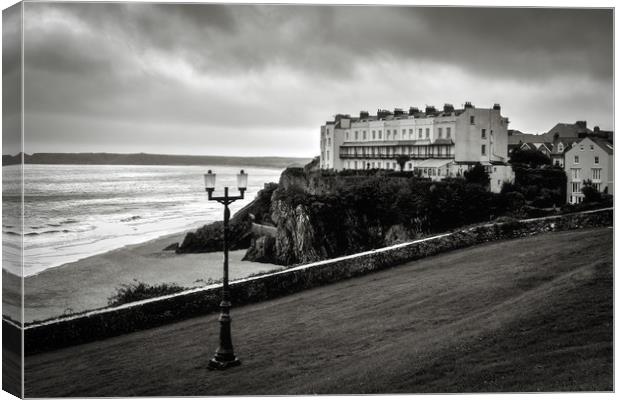 South Beach, Tenby, Pembrokeshire, Wales, UK Canvas Print by Mark Llewellyn