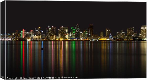 San Diego Canvas Print by Ade Tandy