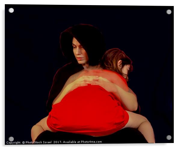 Mother and daughter Acrylic by PhotoStock Israel