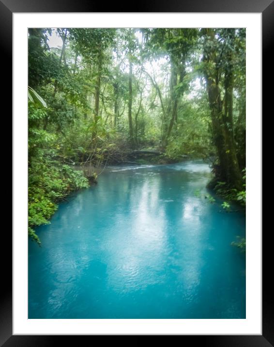   Views around Costa Rica  Framed Mounted Print by Gail Johnson
