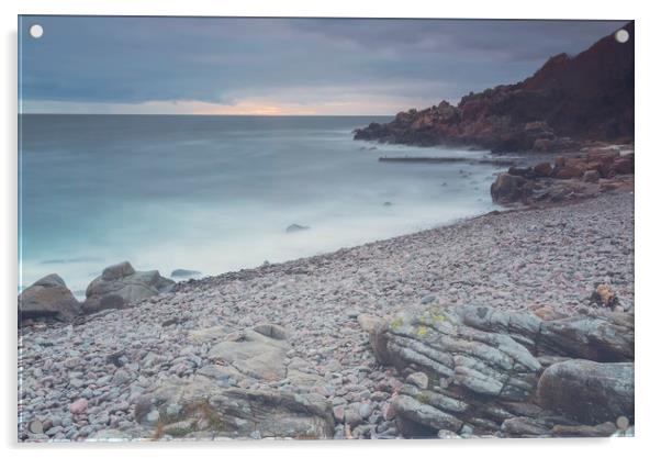 Kullaberg Coast Long Exposure Acrylic by Antony McAulay