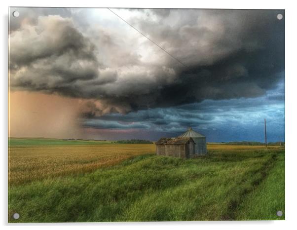 Storm Approaching Acrylic by Scott Simpson