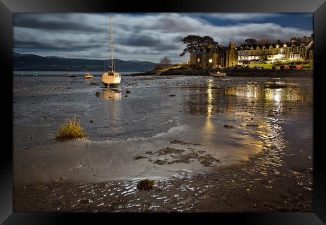 Borth y Gest Framed Print by Rory Trappe