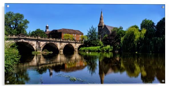 English Bridge                                Acrylic by simon alun hark