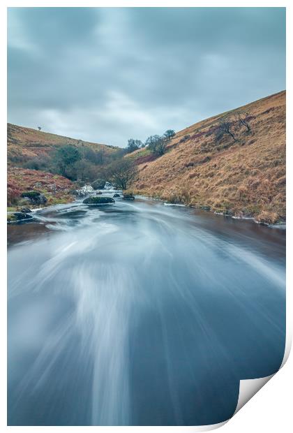 The River Okement Print by Images of Devon