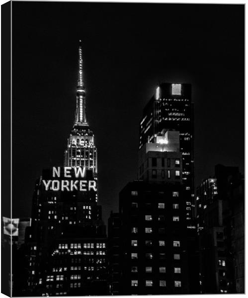 New Yorker Canvas Print by Graham Degg