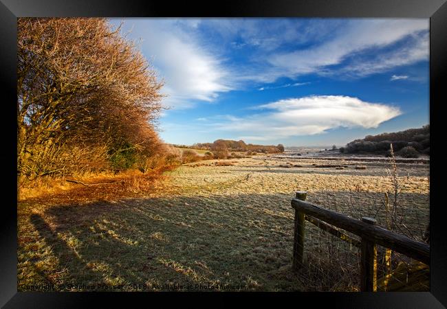 Frosty sensation Framed Print by Stephen Prosser