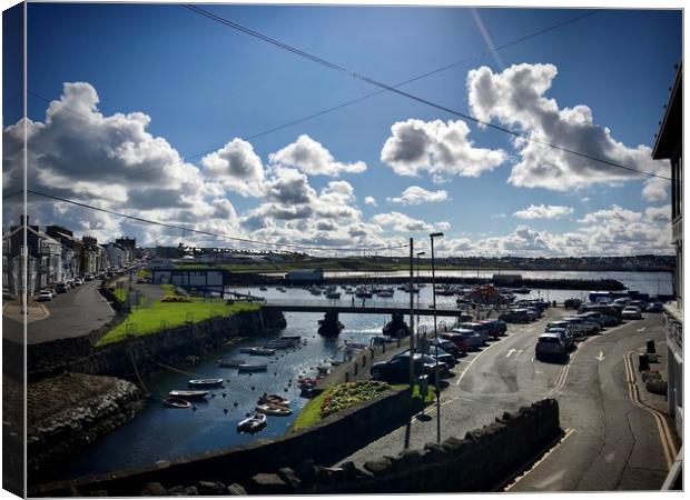 Portrush Harbour County Antrim Canvas Print by Colin Reeves