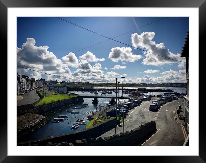 Portrush Harbour County Antrim Framed Mounted Print by Colin Reeves