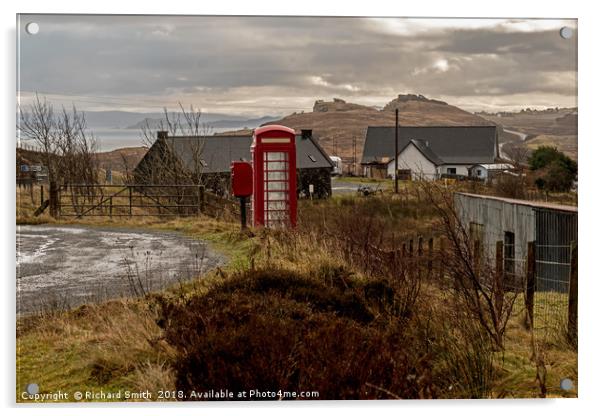 North Skye township Acrylic by Richard Smith
