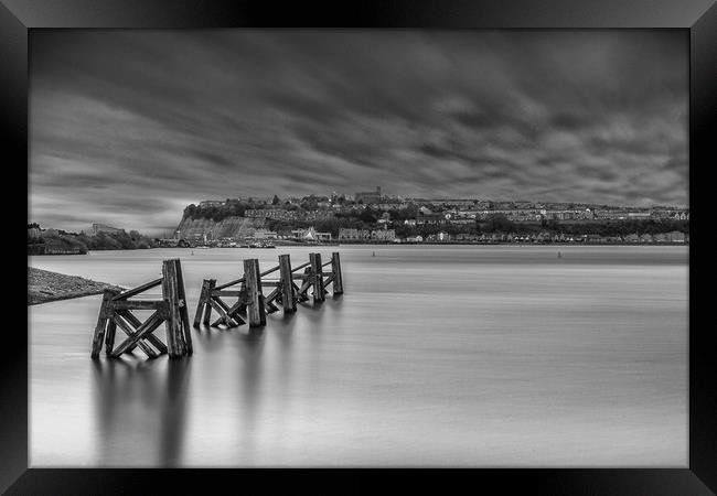 Dramatic Sky Over Cardiff Bay Framed Print by Steve Purnell