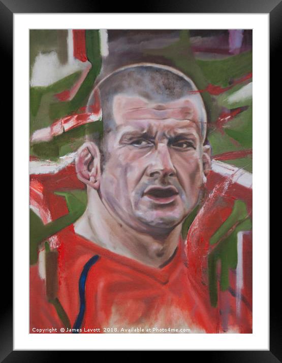 Graham Rowntree Framed Mounted Print by James Lavott
