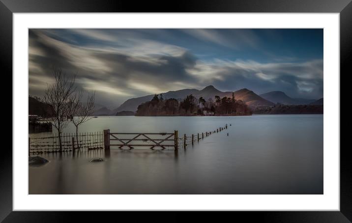 Catbells Framed Mounted Print by Paul Andrews