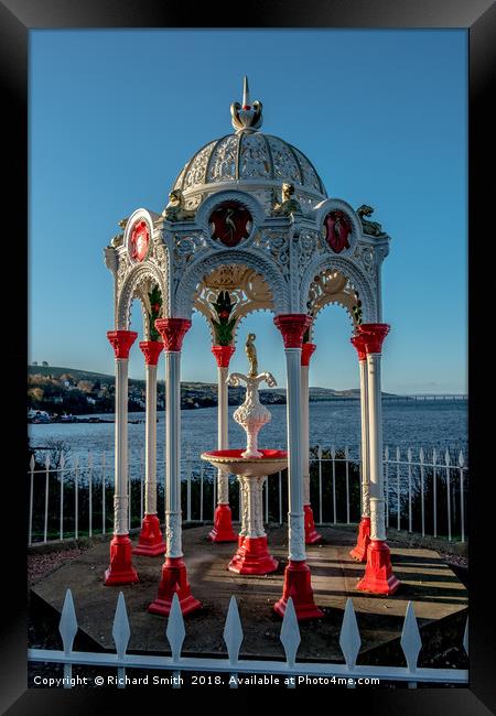 Newport on Tay drinking water fountain. #3 Framed Print by Richard Smith