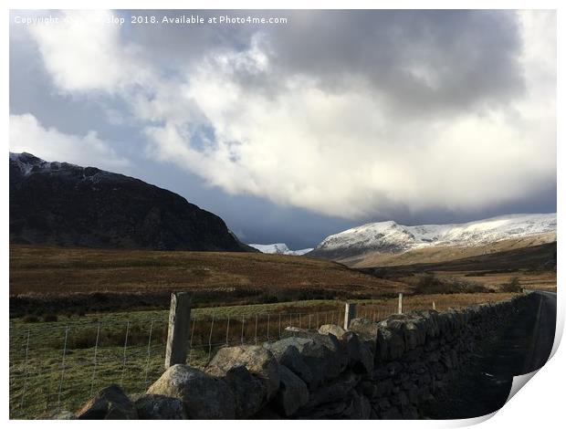 Snowdonia National Park  Print by Jon Hyslop