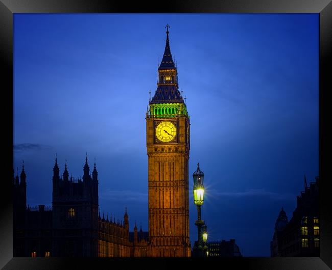 Big Ben Framed Print by Victor Burnside