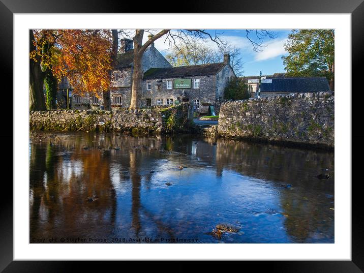 Autumn in Malham Framed Mounted Print by Stephen Prosser