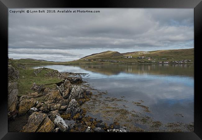 Shetland Isles Framed Print by Lynn Bolt