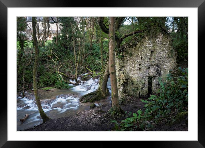 Abandoned old corn mill Framed Mounted Print by Ramas King