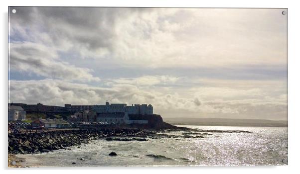 Dominican Convent Portstewart Acrylic by Colin Reeves