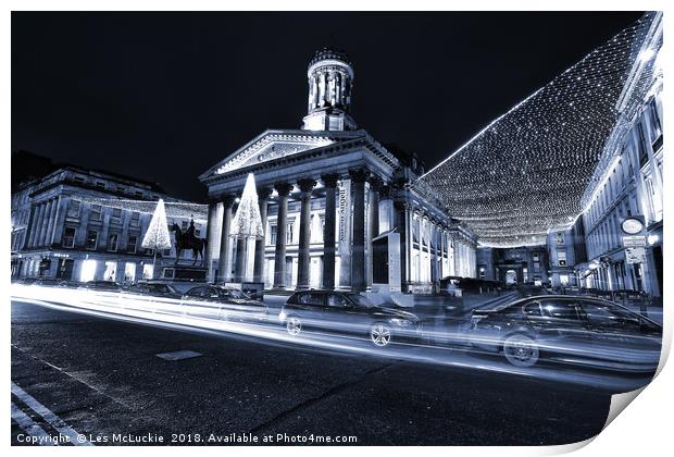 Majestic Royal Exchange Square Print by Les McLuckie