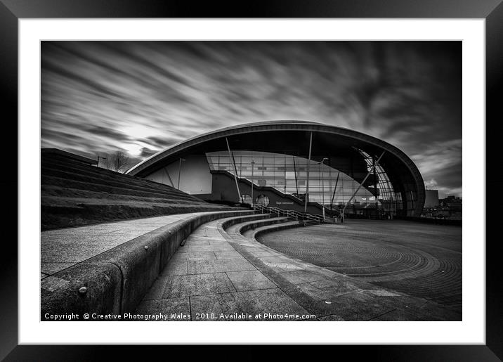 The Sage Centre at Gateshead Framed Mounted Print by Creative Photography Wales