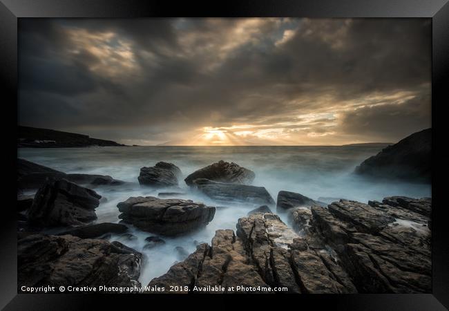 Elgol Winter Light, Isle of Skye Framed Print by Creative Photography Wales