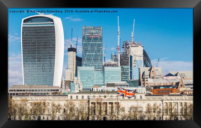 City of London, UK Framed Print by Alexandre Rotenberg