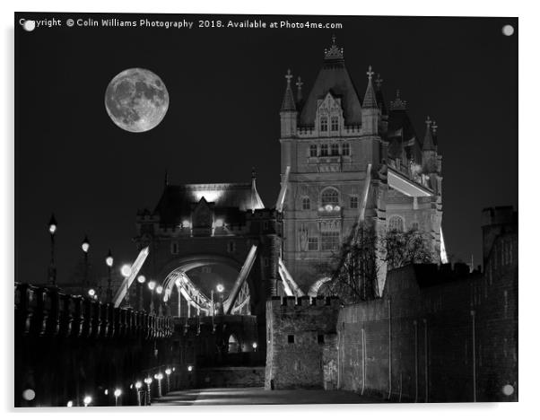 The Iconic Tower Bridge Acrylic by Colin Williams Photography
