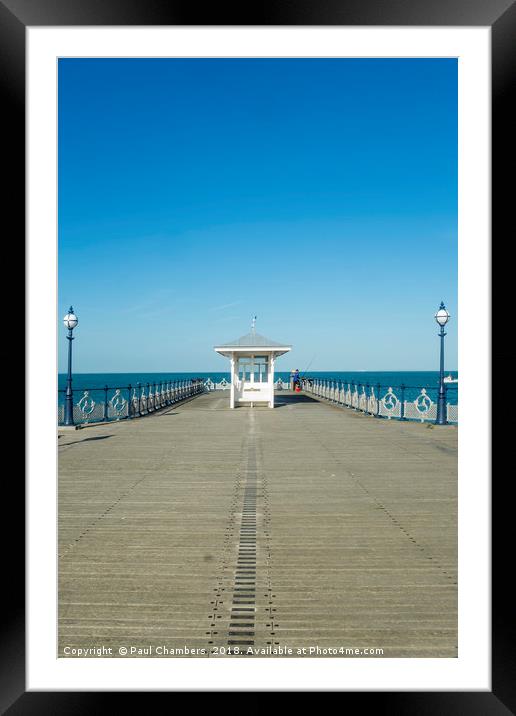 Swanage Pier Framed Mounted Print by Paul Chambers