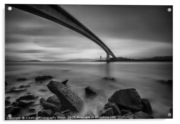 The Skye Bridge, Isle of Skye Acrylic by Creative Photography Wales