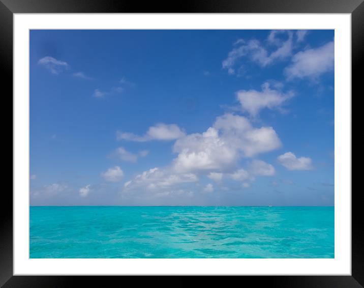  The beautiful Klein Curacao deserted island  Cura Framed Mounted Print by Gail Johnson